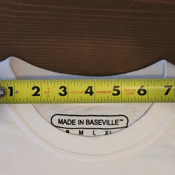 ROT Official Band Merch White Double Sided Band T Shirt Nice Graphics Sz S RARE! - Picture 3 of 8